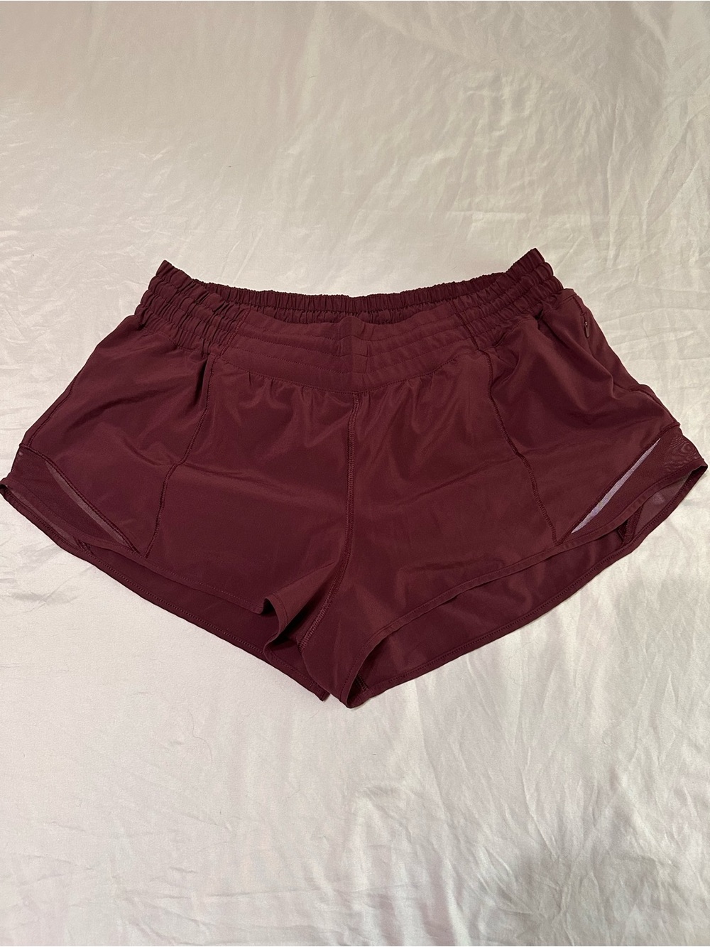 lululemon athletica Maroon Women's Running Shorts